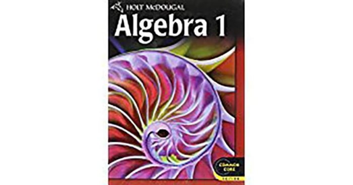 Holt mcdougal algebra 1 textbook pdf