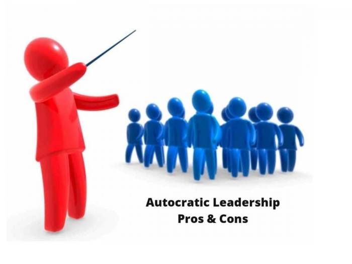 Autocratic leadership tends to be the best option when