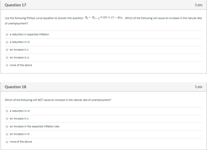 Ap macro topic 5.2 the phillips curve worksheet answers